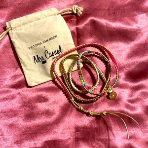 Victoria Emerson colorful wrap bracelet,very beachy makes the perfect gift!